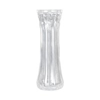 Magideal - Florero Transparente Jarrón Moderno Recipiente De Cristal Decorativo Para Arreglos Florales Apto Para Sala De Estar Dormitorio Oficina Mesa Regalo Decoración De Hogar 97 Cm X 10 Cm X 295 Cm