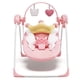 thumbnail image 1 of Columpio para bebé Monniebaby portátil con música, 9 kg, rosa, 1 of 8