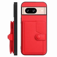 Foxdock Funda Para Google Pixel 8 Con Bloqueo Rfid - Diseño Elegante Con Cierre De Botón