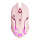 thumbnail image 1 of Mouse gamer Pro Urbano usb luces rgb rosado, 1 of 3