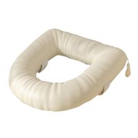 Bothyi - Elevador De Asiento De Inodoro Grueso, Cómodo Y Flexible, Para Personas Mayores, Color Beige