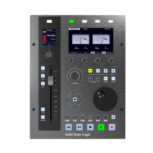 Controlador DAW Solid State Logic UF1 Advanced con 2 pantallas
