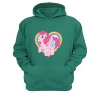 Genérico - Polerón Canguro Mi Pequeño Pony Verde Aguamarina Talla S Unisex