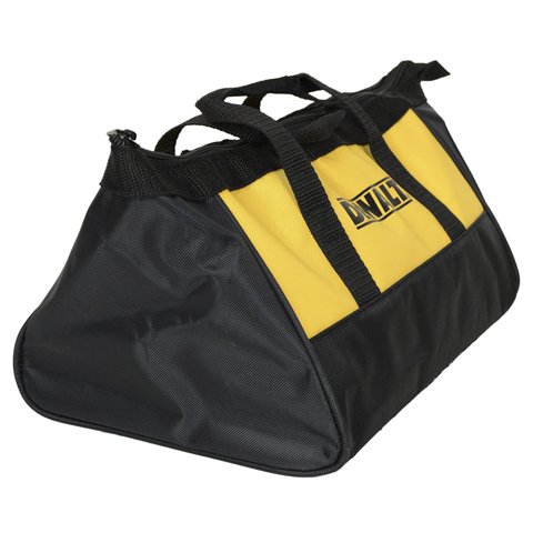 Bolsa De Herramientas Dewalt Mini Soft Negra De 12 Pulgadas Con Cremallera De Nailon Balístico