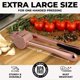 thumbnail image 2 of Set de prensas de ajo Zulay Kitchen Premium, tamaño grande, con pelador y cepillo, 2 of 7
