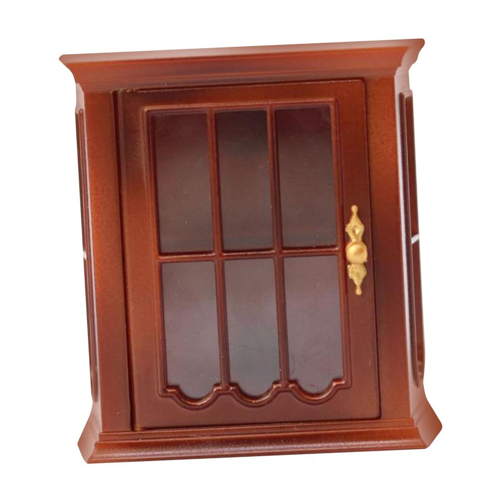 Bothyi - Estantería Escena De La Vida En El Hogar 1:12 Suministros Para Casa De Muñecas Gabinete Para Colgar En La Pared Decoración Estilo B