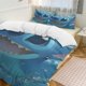 thumbnail image 2 of Stitch Swimming 3 Pieces Duvet Cover Set Full Size Super Soft Fade Resistant Microfiber, 2 of 4