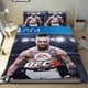 thumbnail image 1 of UFC Conjunto de sábanas temático, trío de piezas, cómodo y amigable con la piel, diseño único, regalo de decoración para el hogar para familiares, amigos y fans,140X210cm, 1 of 6