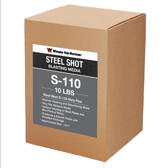 Granalla de Acero S-110 - Medio de Abrasión - Tamaño Fino (4.5 kg)