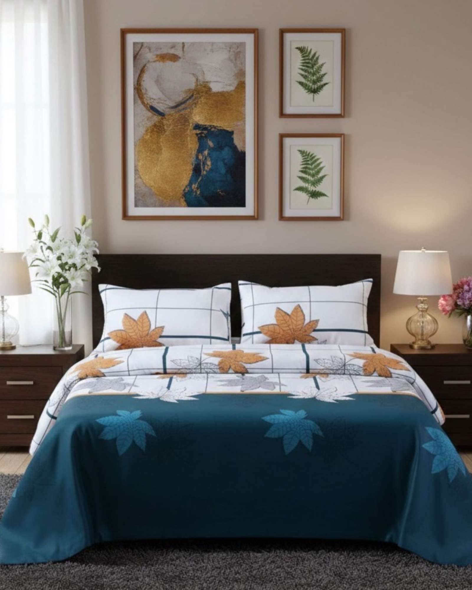 Imac Hogar - Juego De Sabanas 500 Hilos Superking A14