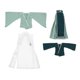 thumbnail image 5 of 1/6 Ni?os Mu?ecas Trajes De Abrigo De Viento Para Mu?ecas Ropa Casual Blanco Conjunto Completo, 5 of 5