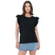 thumbnail image 1 of Polera Mujer Vuelos Print Negro Corona, 1 of 5