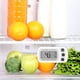 thumbnail image 3 of Termómetro digital para refrigerador, resistente al agua, con función de registro de máximo/mínimo, pantalla LCD grande y parte trasera magnética para cocina, hogar y restaurantes., 3 of 8