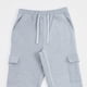 thumbnail image 3 of Pantalón De Buzo Niño Teen Cargo Gris Melange Corona, 3 of 5