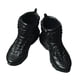 thumbnail image 5 of Escala 1:12, Zapatos De Soldado Masculino, Figuras De Mu?ecas, Accesorio Para Cuerpo De Figuras De 6 Pulgadas, Negro, 5 of 5