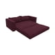 thumbnail image 3 of Sofa Cama Multifuncional Lino Rojo Burdeo, 3 of 3