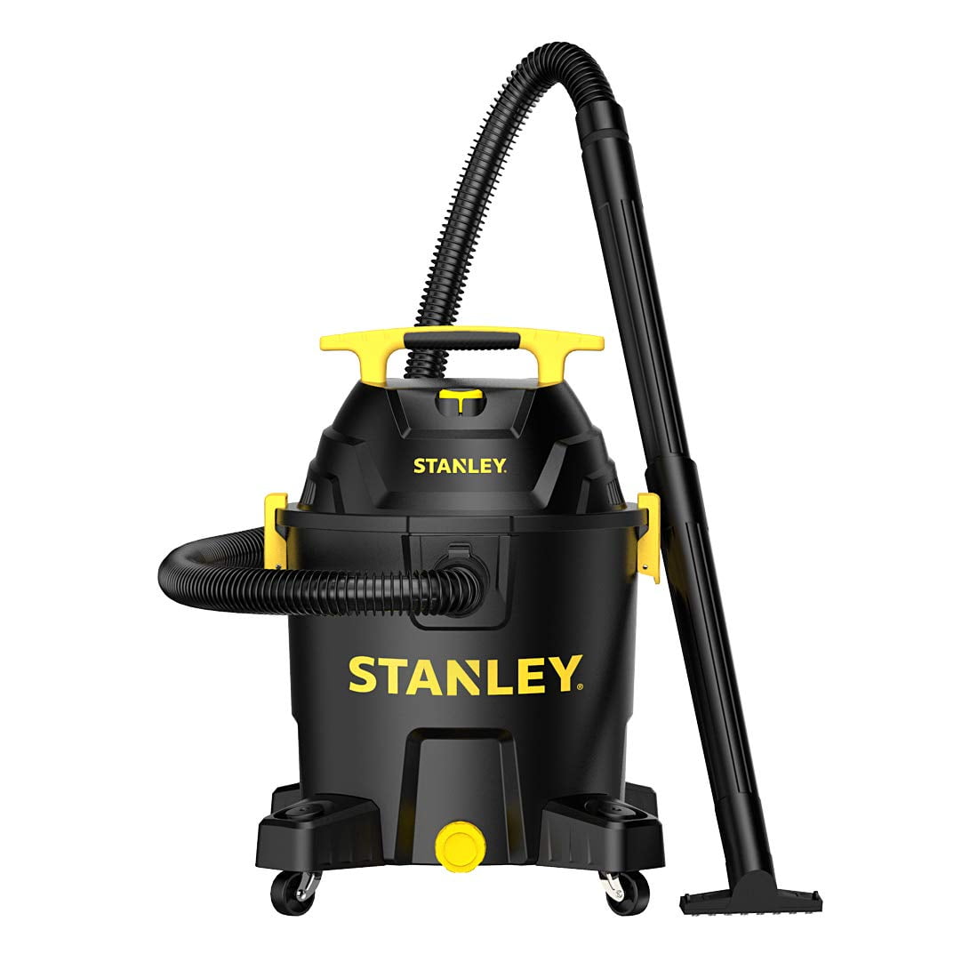 Aspiradora De Secado Húmedo Stanley De 10 Galones Y 6 Hp Con Ventilador Y Desagüe