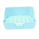 thumbnail image 5 of Caja De Arena Para Conejos, Inodoro, Ropa De Cama Para Interiores, Jaula, Orinal, Azul, 11 X 11 X 8 Pulgadas, 5 of 5