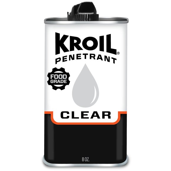 Aceite penetrante Kroil, transparente, apto para uso alimentario, lata de 240 ml