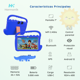 thumbnail image 2 of Tablet Niños 7" 2G-32G Control Parental Wifi Playstore AT70K Azul, 2 of 9