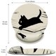 thumbnail image 3 of Alfombrilla de ratón XSXXSC ergonómica con reposamuñecas y diseño de gato anime, 3 of 7