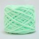 thumbnail image 1 of Xiao Hua Hilo de chenilla afelpada en verde claro - 1 rollo, 100 g, hilo esponjoso, manta de felpa ultrasuave, funda de colchón para mascotas, proyecto tejido a mano, 1 of 3