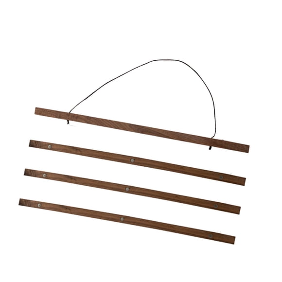 Marco Para Colgar Carteles, Decoración De Pared, Arte De Pared Para Lienzo, Impresión Artística, Carteles, 50 Cm, Marrón