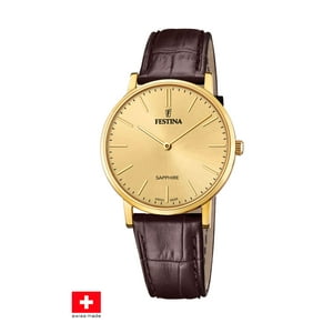 Reloj F20016/2 Festina Swiss Champaña Hombre Swiss Made