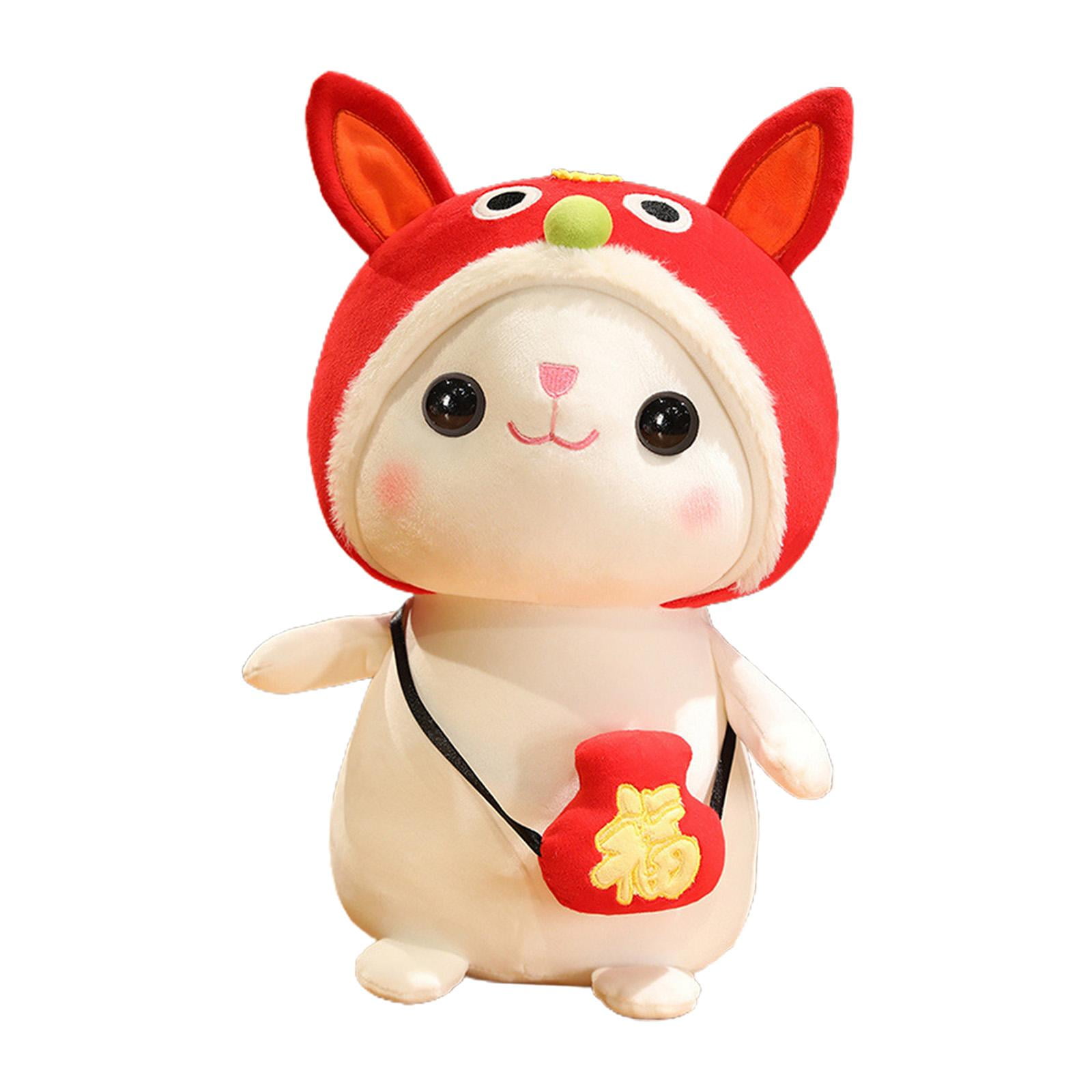 Magideal - Simulación De Conejo De Peluche De Juguete, Muñeco De Juguete, Muñeco De Peluche Suave Para Sala De Estar, Sofá, Coche, Sofá, Regalos , 30cm Fu