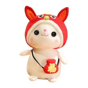 Magideal - Simulación De Conejo De Peluche De Juguete, Muñeco De Juguete, Muñeco De Peluche Suave Para Sala De Estar, Sofá, Coche, Sofá, Regalos , 30Cm Fu