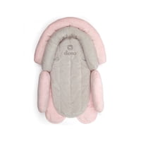 Diono - Almohada Y Apoya Cabeza Para Bebé Rosado / Marfil ()