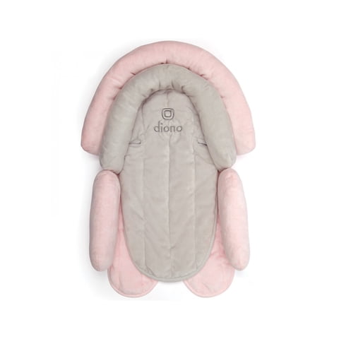 Diono - Almohada Y Apoya Cabeza Para Bebé Rosado / Marfil ()