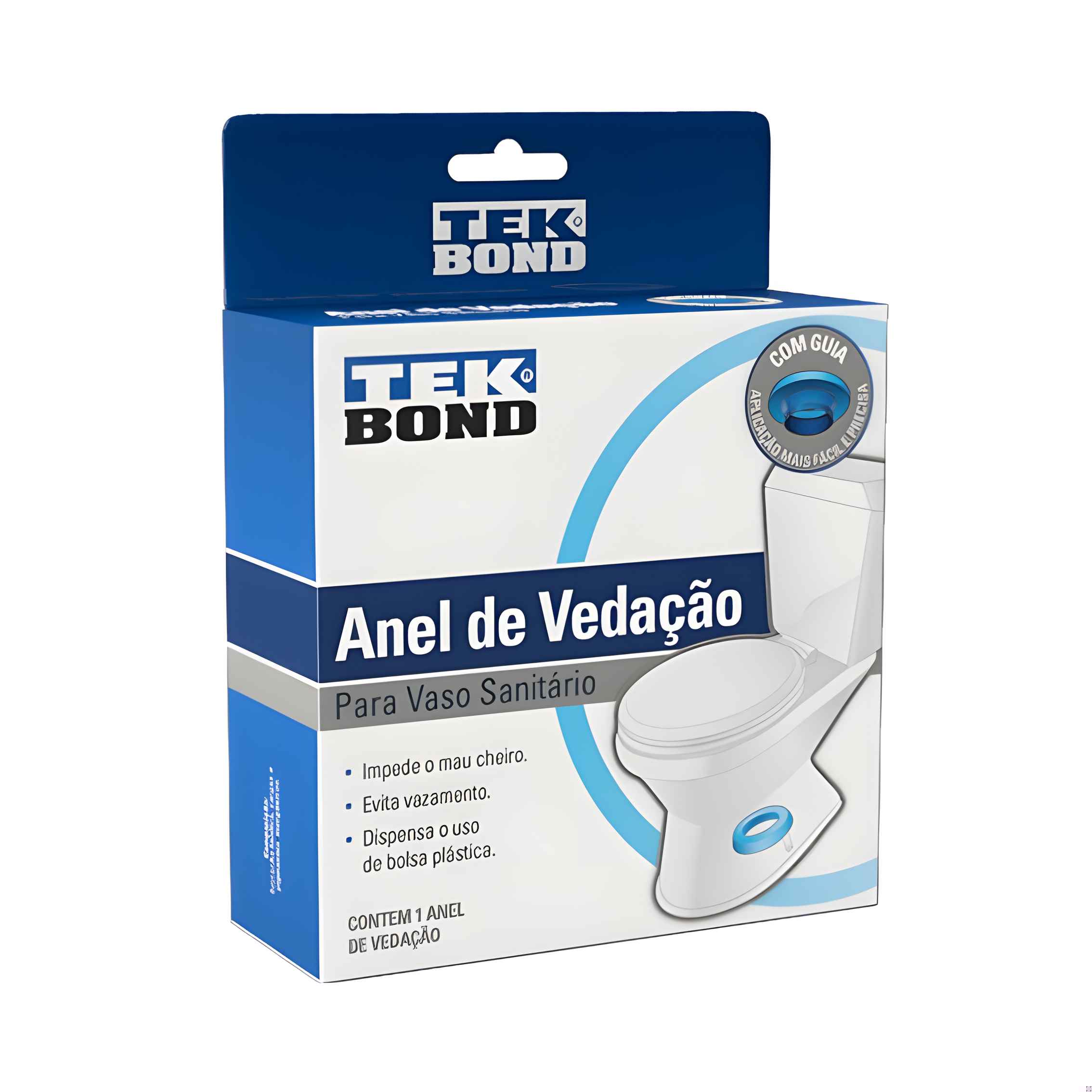 Sello Para Wc Sanitario Con Guía Ø115 X Ø85 X H25 - Tekbond