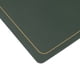 thumbnail image 3 of REGALWOVEN Juego de Manteles Individuales de Cuero Sintético de 6 para Cocina Comedor Verde Oscuro 18"x12", 3 of 6