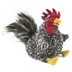 thumbnail image 1 of Marioneta de mano Folkmanis Barred Rock Rooster, negro, blanco y rojo, 1 of 3