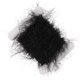 thumbnail image 1 of mosca de la pesca con mosca chenille crystal flash línea volar atar materiales negro, 1 of 5