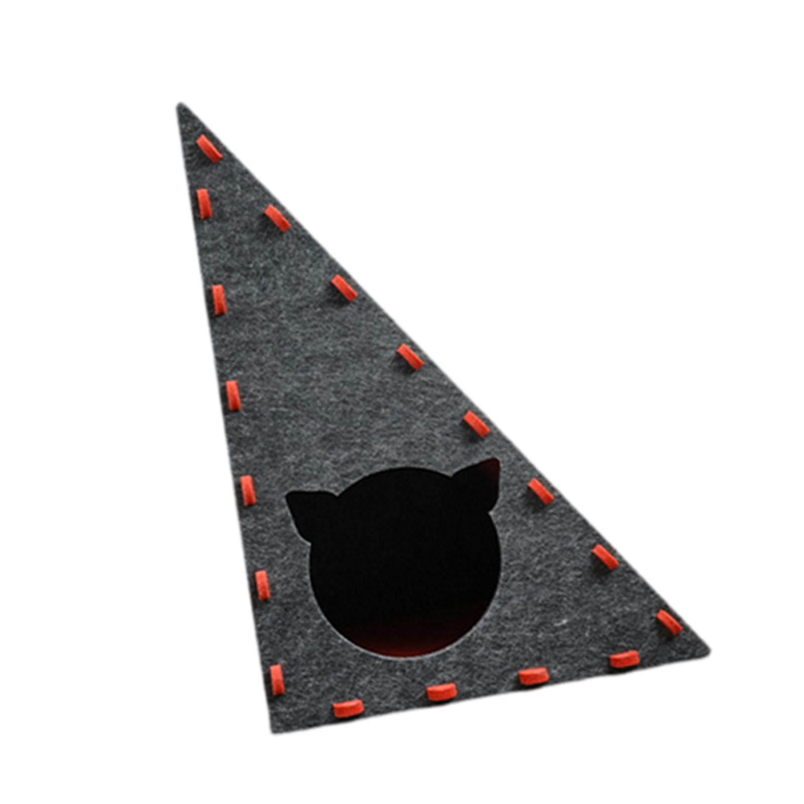 Ioensy - Rascador Vertical Para Gatos, Protector De Muebles Para Gatos De Interior, Color Rojo Y Gris