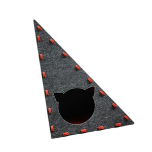 Ioensy - Rascador Vertical Para Gatos, Protector De Muebles Para Gatos De Interior, Color Rojo Y Gris