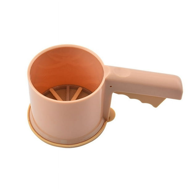 1pc Baking Tools Manual Face Powder Sifter Home Handheld Face Powder Sifter Filter