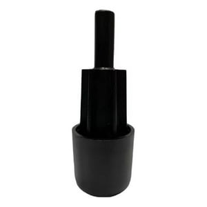 Pata Plástica Central Para Base De Cama Rosen/Cic Negro