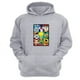 thumbnail image 1 of Polerón Canguro Dibujos Animados Lt Gris Claro Talla L Unisex, 1 of 3