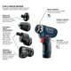thumbnail image 3 of Taladro/destornillador BOSCH GSR12V-140FCB22 Sistema Flexiclick 5 en 1 de 12 V, 3 of 3