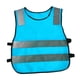 thumbnail image 1 of Hi Vis Chaleco Reflectante De Seguridad Para Niños Chaleco De Tráfico Trabajo Ciclismo Ropa Azul, 1 of 5