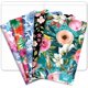 thumbnail image 1 of Cuaderno de Campo Elan Paquete de 5 13x20 cm Cubiertas Florales Rayado, 1 of 4