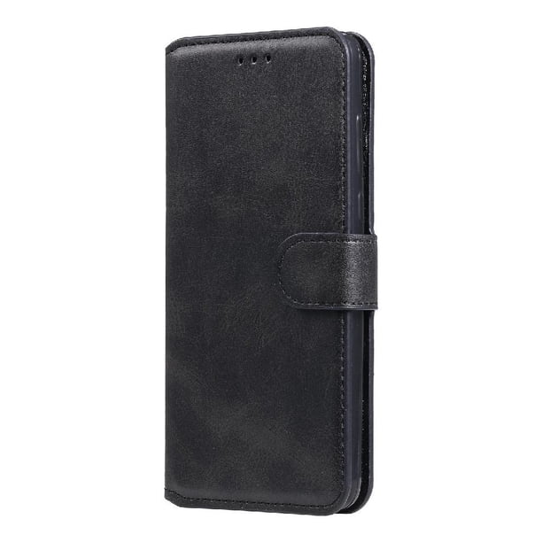 Funda Billetera para Samsung Galaxy A71 5G con Porta Tarjetas y Soporte Ajustable Negro