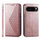 thumbnail image 1 of Funda Flip FOXDOCK para Google Pixel 9 Pro , Estilo Billetera con Diseño Rombo, Correa de Mano y Soporte, Uso Diario, 1 of 6