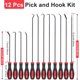 thumbnail image 2 of Juego Keze de 12 Piezas Pick and Hook para Reparación Automotriz, 2 of 7
