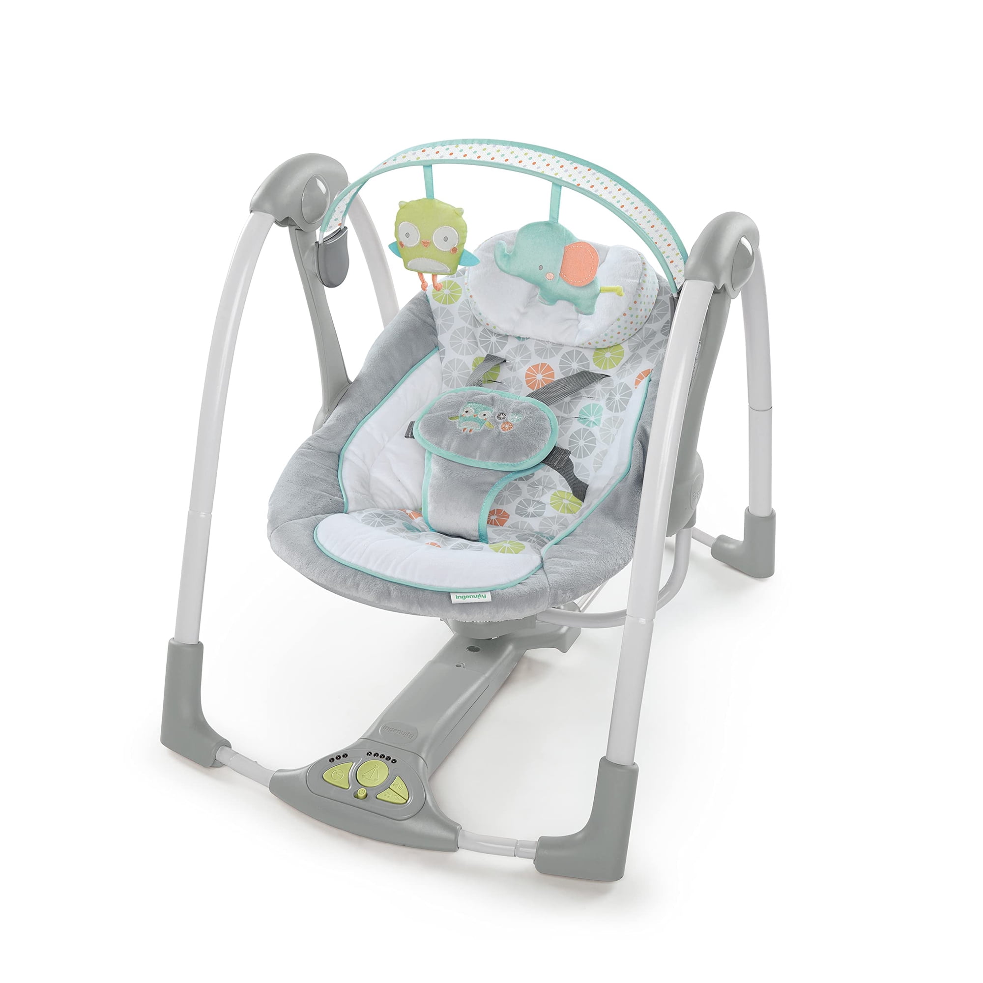 Baby Swing Ingenuity Swing 'n Go Portátil Plegable De 5 Velocidades