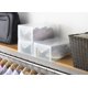 thumbnail image 1 of Caja de zapatos transparente Whitmor 35 × 21 × 13 cm, pack de 8 apilables, 1 of 4