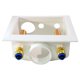 thumbnail image 5 of Caja de enchufe Tectite FSBBOXWMWH de latón blanco sin plomo, 5 of 7